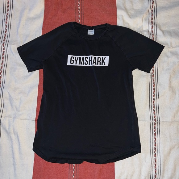 Gymshark T-shirt - Black - Large - Picture 1 of 4